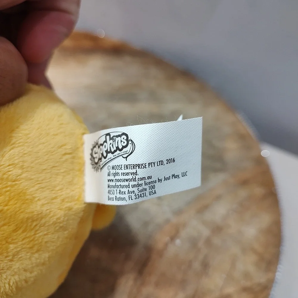 Shopkins Cheezey B Burger Stuffed Plushie 5